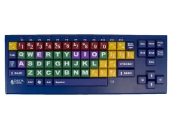 AbleNet BigBlu KinderBoard - Keyboard - wireless - Bluetooth 3.0 - multicolor