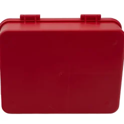 Accessory Innovations Bento Box, Hello Kitty, 6" x 8" x 2-1/2", Red