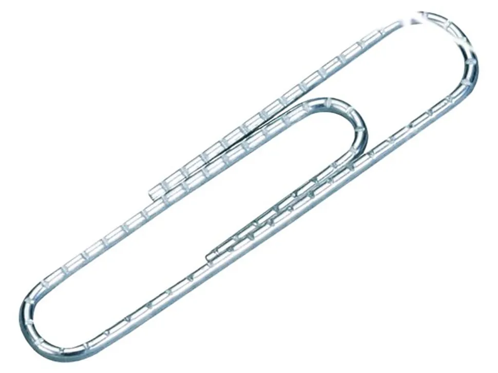 ACCO® Economy Non-Skid Paper Clips, 1000 Total, Jumbo, Silver, 100 Per Box, Pack Of 10 Boxes