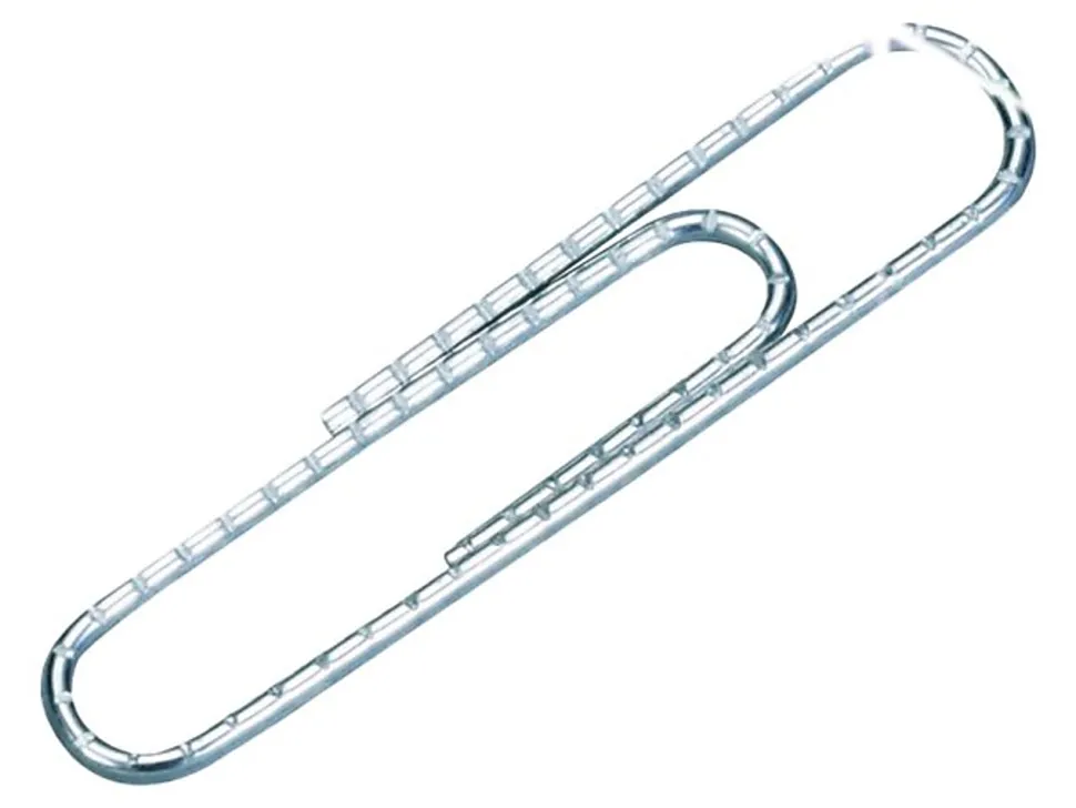 ACCO® Economy Paper Clips, 1000 Total, No. 1, Silver, 100 Per Box, Pack Of 10 Boxes