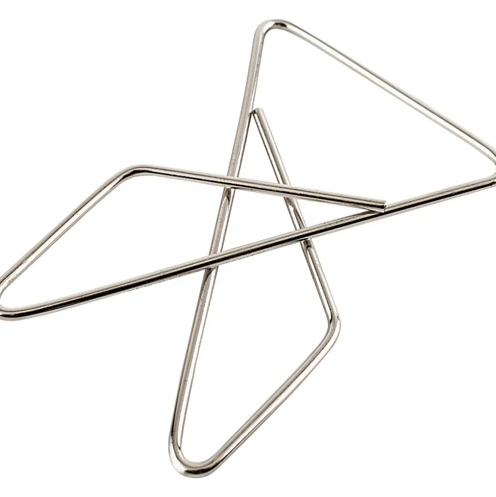 ACCO® Ideal Paper Butterfly Clamp, #1 Size (Large), Box Of 12