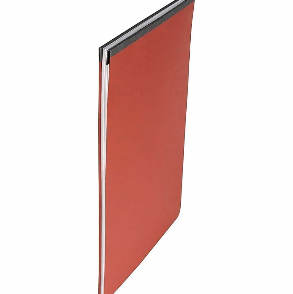 ACCO® Pressboard Report Cover With Fastener, Side Bound, 11" x 17", 60% Recycled, Earth Red