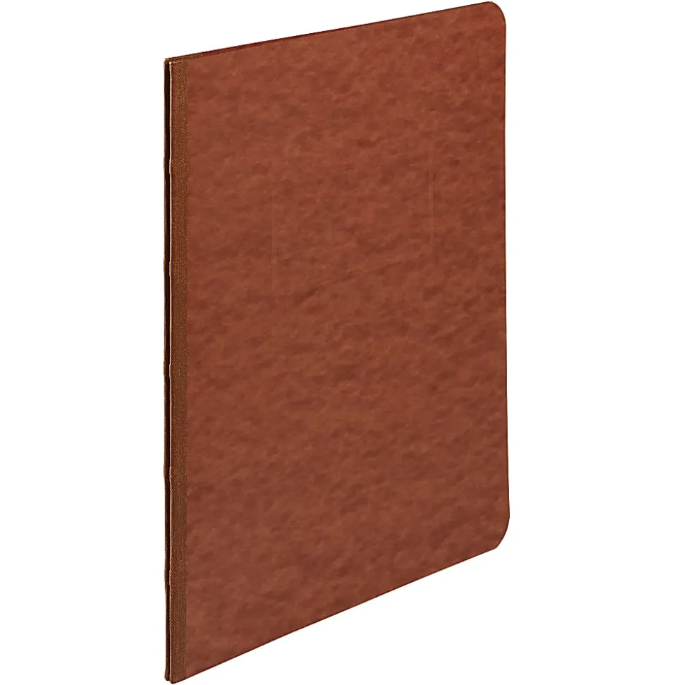 ACCO® Pressboard Report Cover With Fastener, Side Bound, 8 1/2" x 11", 60% Recycled, Red