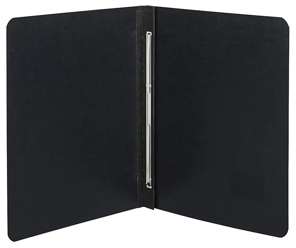 ACCO® Presstex® Binder, Side Bound, 11" x 8 1/2", 60% Recycled, Black