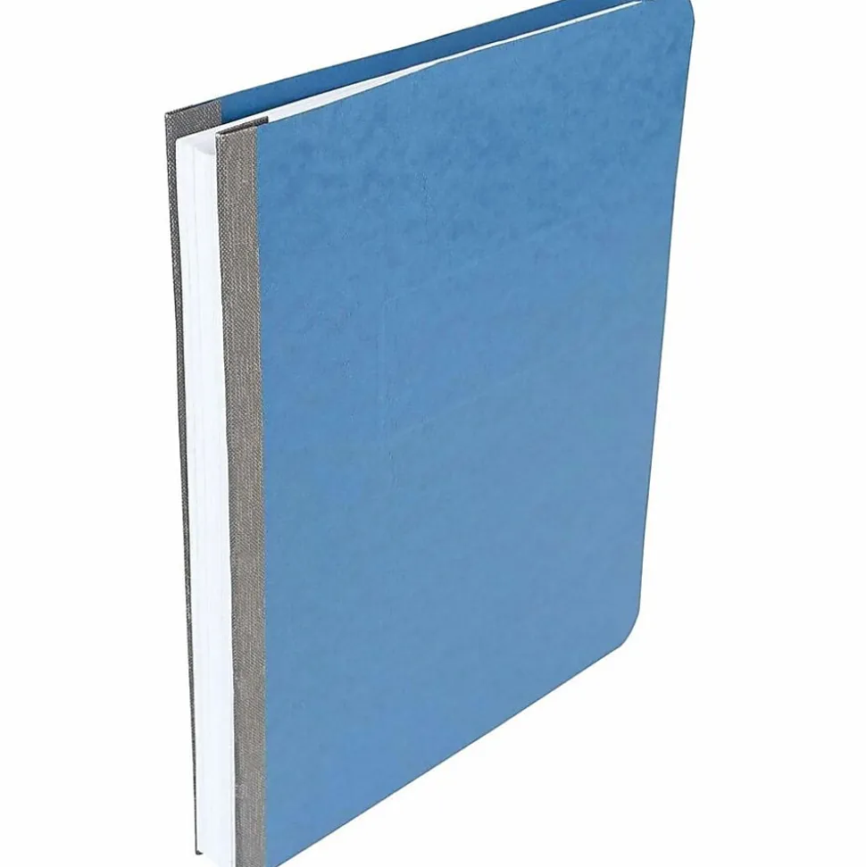 ACCO® Presstex® Binder, Side Bound, 11" x 8 1/2", 60% Recycled, Light Blue