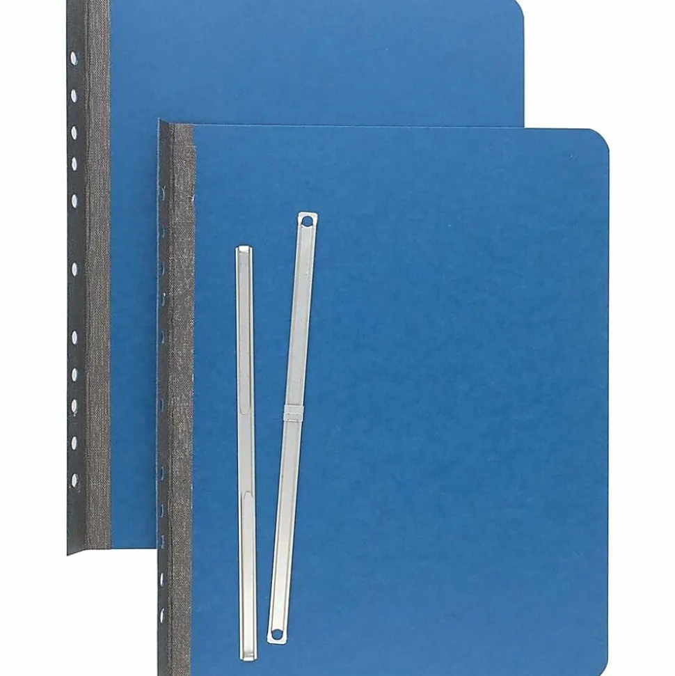ACCO® Presstex® Binder, Side Bound, 11" x 8 1/2", 60% Recycled, Light Blue