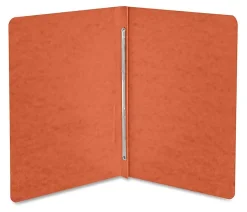 ACCO® Presstex® Binder, Side Bound, 11" x 8 1/2", 60% Recycled, Executive Red