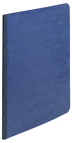 ACCO® Presstex® Binder, Side Bound, 11" x 8 1/2", 60% Recycled, Dark Blue