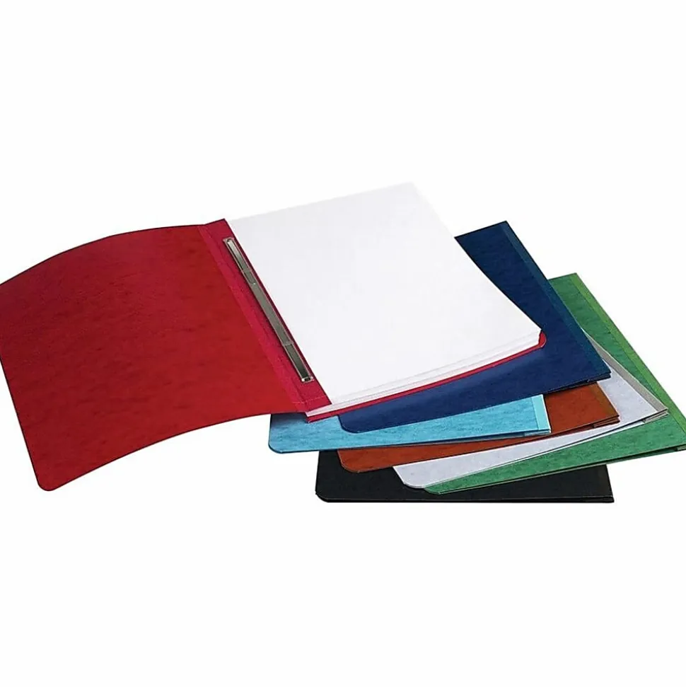 ACCO® Presstex® Binder, Side Bound, 11" x 8 1/2", 60% Recycled, Dark Blue