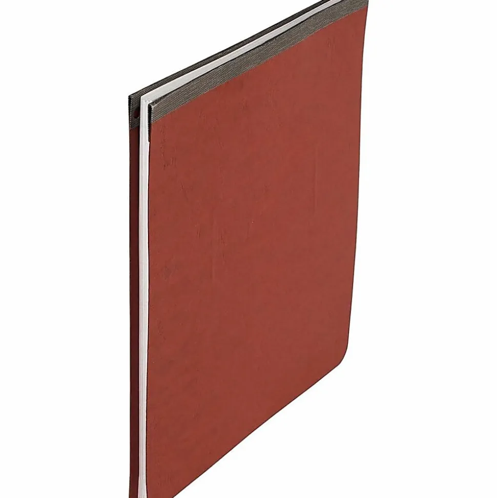 ACCO® PRESSTEX® Report Covers, Top Binding for Letter Size Sheets, 2" Capacity, Brick Red