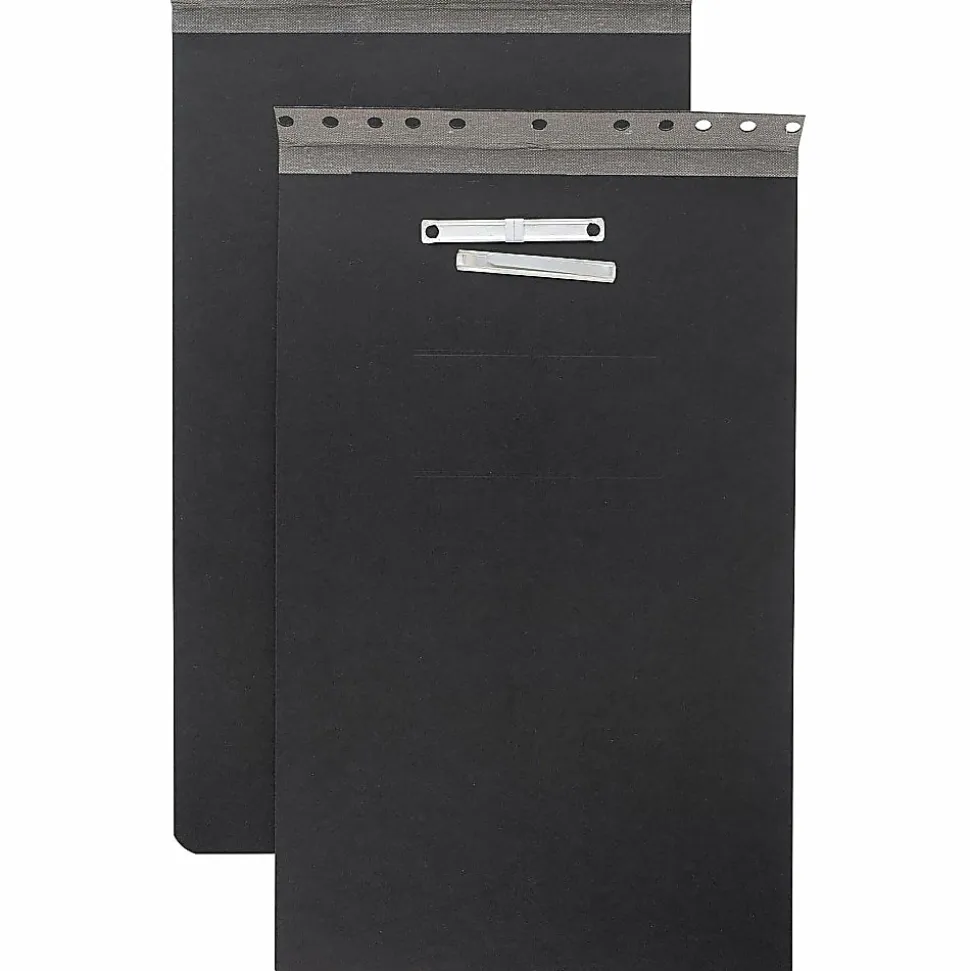 ACCO® Presstex® Top-Bound Report Binder, 2-3/4" CC, 8-1/2" x 14", 60% Recycled, Black