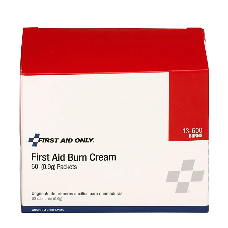 Acme United Single-Use Burn Ointment Packets, 3.2 Oz, Box Of 60