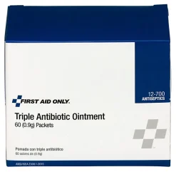 Acme United Triple Antibiotic Ointment, 2.4 Oz, Box Of 60 Packets