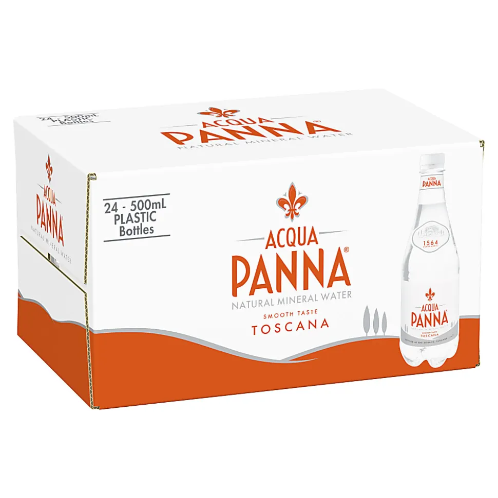 Acqua Panna® Natural Spring Water, 16.9 Oz, Case Of 24 Plastic Bottles
