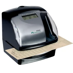 Acroprint ES900 Electronic Stamp/Time Recorder, Black/Gray