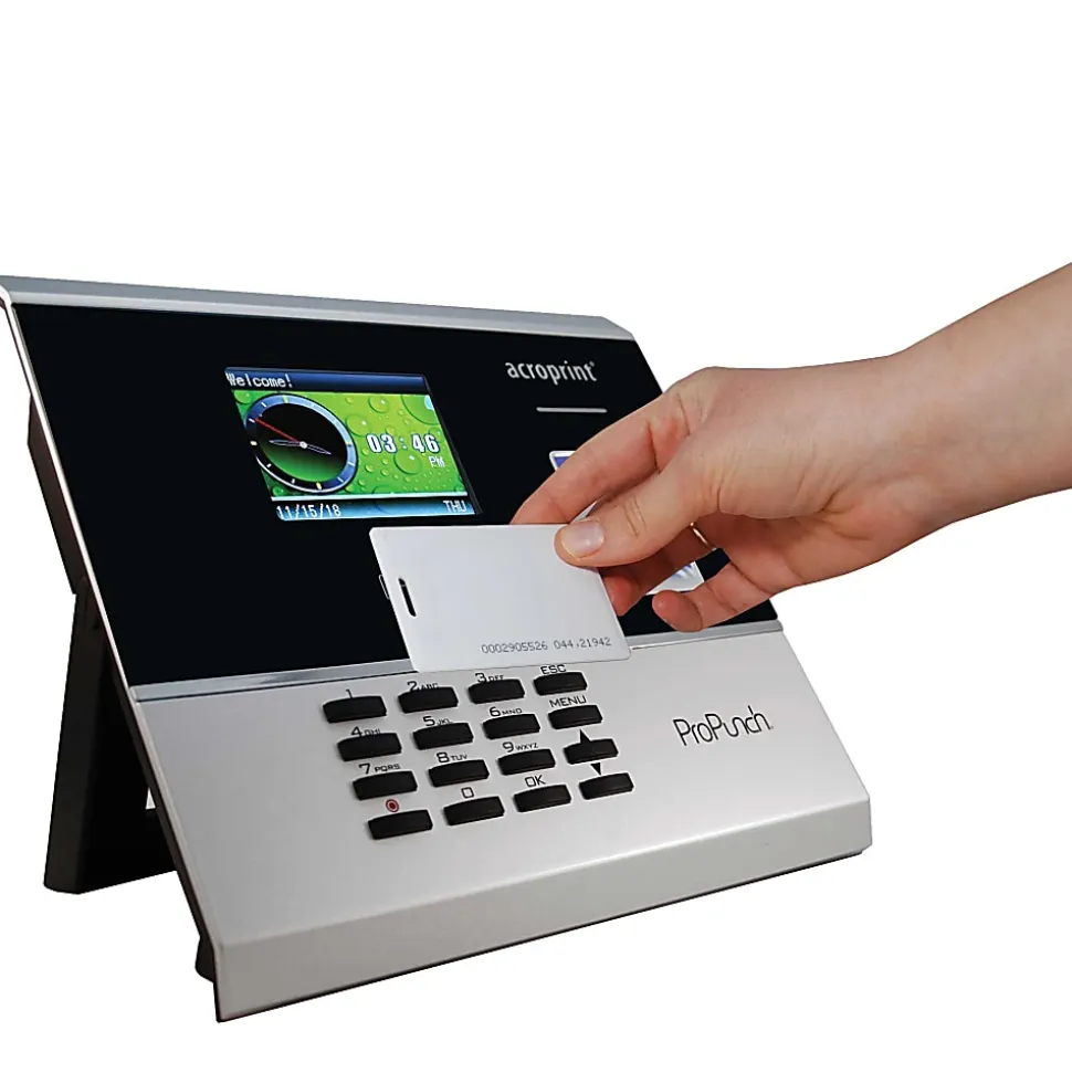 Acroprint ProPunch Time Clock Bundle, 150 Employees, PROPUNCHBUNDLE