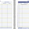 Adams® Check Payment And Deposit Register, 8 1/2" x 11", Blue