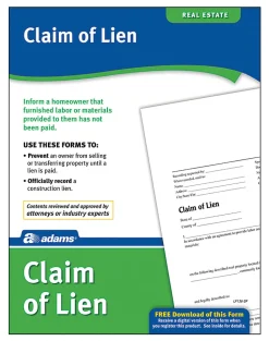 Adams® Claim of Lien