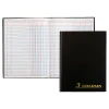 Adams® 3-Column Account Book, 9 1/4" x 7", Black