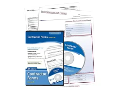 Adams® Contractor Forms, Disc