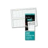 Adams® Detailed Daily Driving Log, 9" x 3 1/4", White, 48 Pages (24 Sheets)