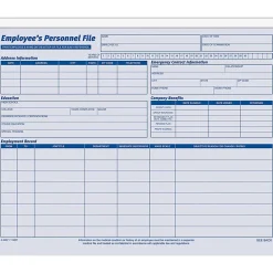 Adams® Employee Record Folders, 9 1/2