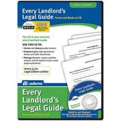 Adams® Every Landlord's Legal Guide, For PC/Mac®, Disc