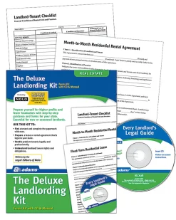 AdamsĀ® Landlording Kit, Forms and Instructions