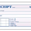 Adams® Money/Rent Receipt Books, 7 3/16" x 2 3/4", 2-Part, Carbon, 50 Set Book