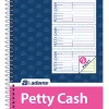 Adams® 2-Part Petty Cash Receipt Book, 5 1/2" x 11", Book Of 200 Sets