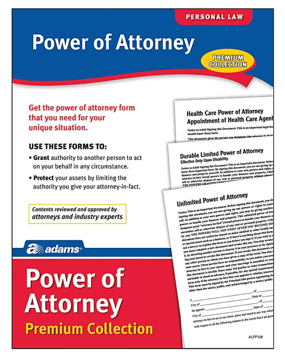Adams® Power of Attorney