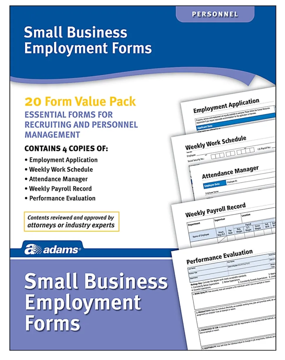 Adams® Small Business Employment