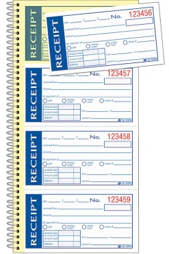 Adams® Write N' Stick Receipt Book, 5 1/4
