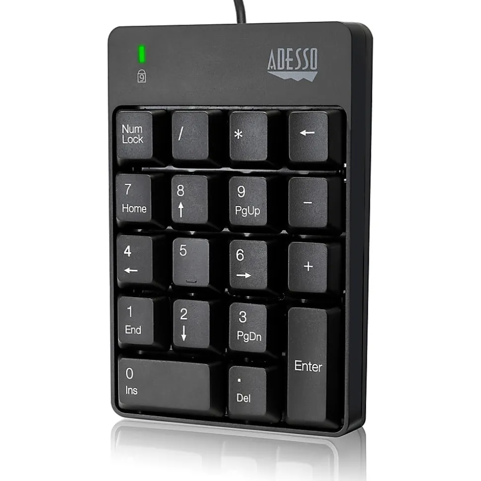 Adesso® AKB-601UB USB Spill-Resistant Numeric Keypad