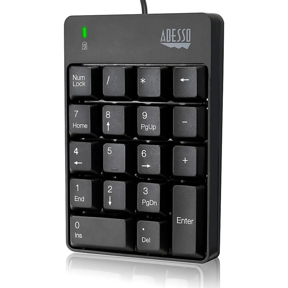 Adesso® AKB-601UB USB Spill-Resistant Numeric Keypad