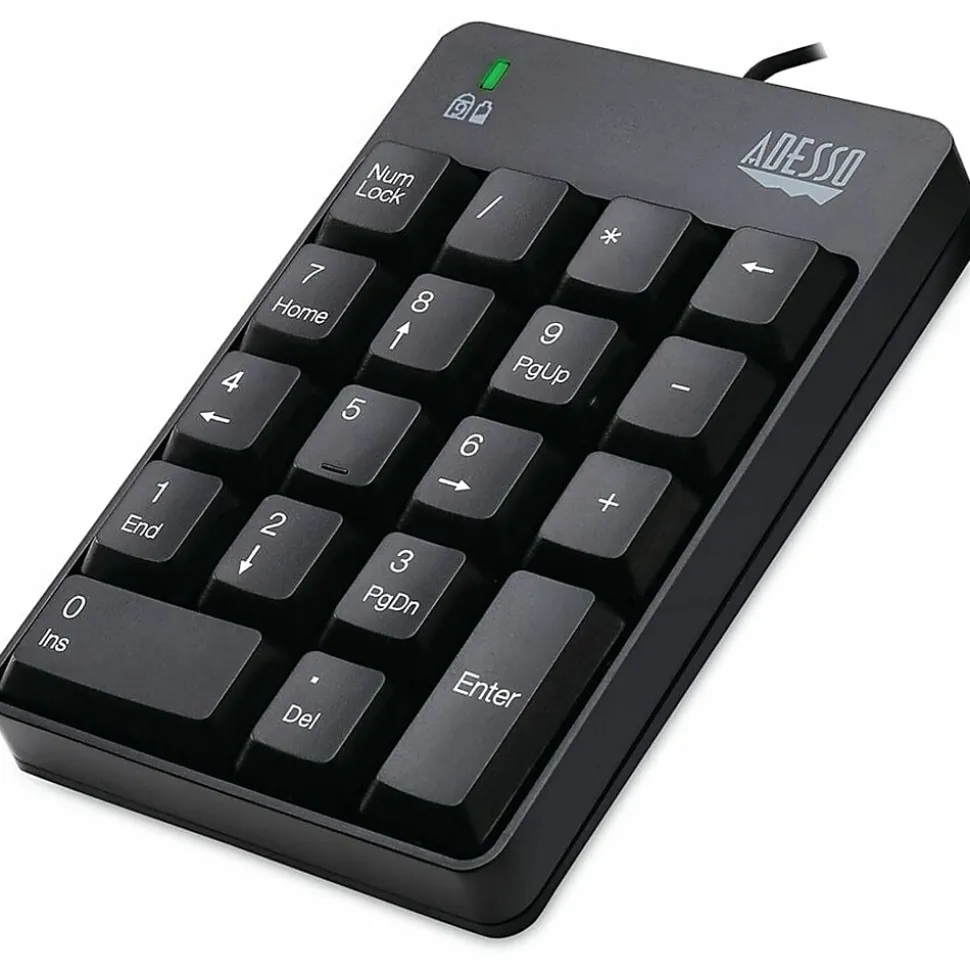 Adesso® AKB-601UB USB Spill-Resistant Numeric Keypad
