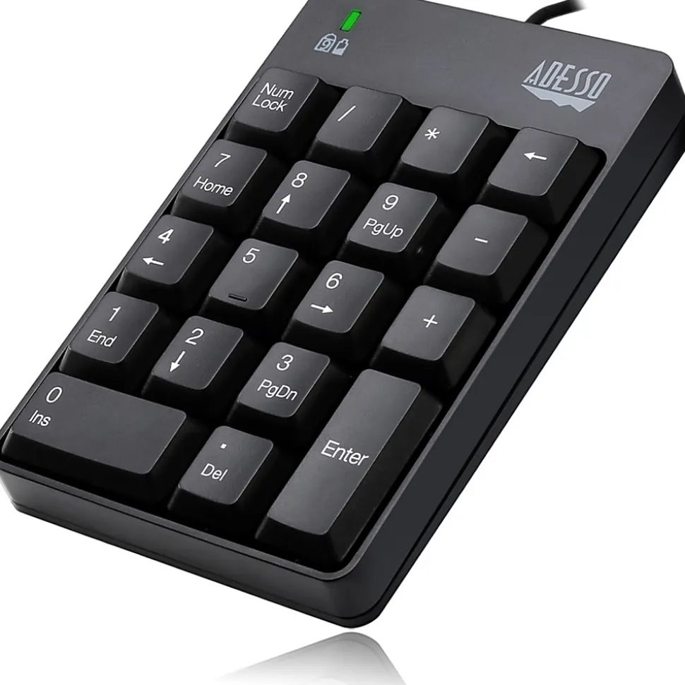 Adesso® AKB-601UB USB Spill-Resistant Numeric Keypad