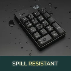 Adesso® AKB-601UB USB Spill-Resistant Numeric Keypad