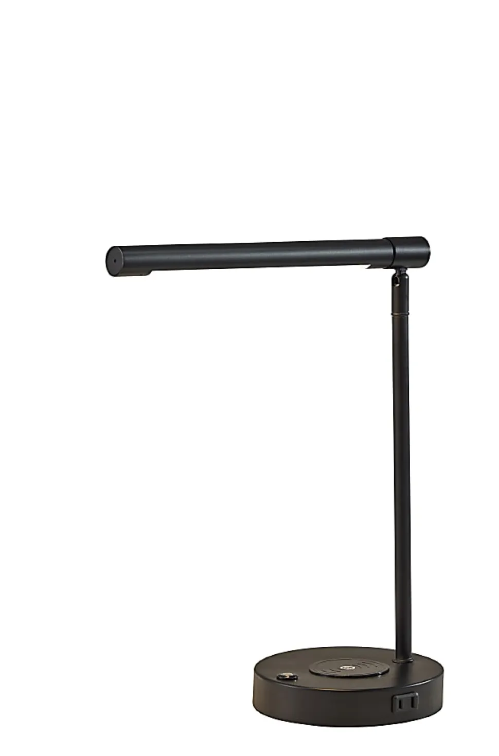 Adesso Dax LED Wireless Charging Desk Lamp, Black