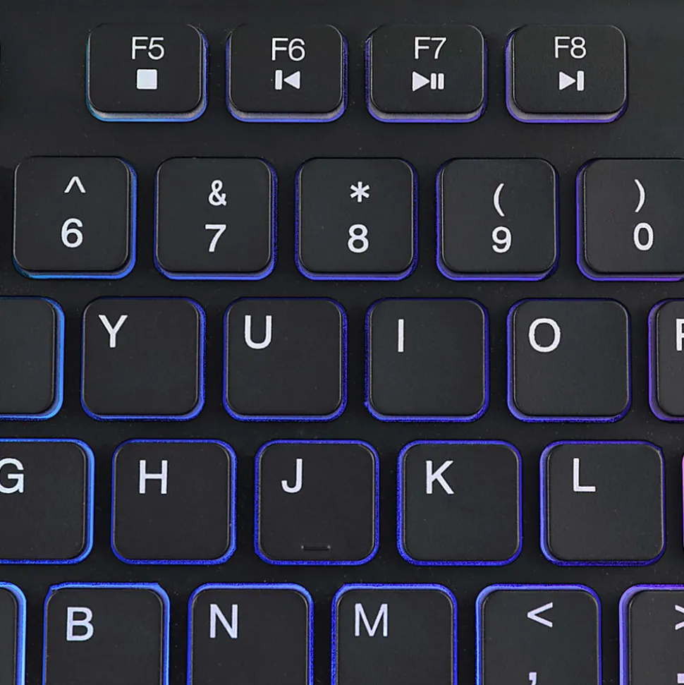 Adesso EasyTouch 137CB Illuminated Gaming Keyboard & Mouse Combo - USB Cable - 104 Key - English (US) - AKB137CB