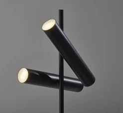 Adesso Greer 30"H LED Table Lamp, Black