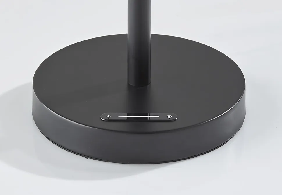 Adesso Greer 30"H LED Table Lamp, Black