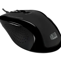 Adesso® iMouse G2 USB Ergonomic Optical Mouse, Black