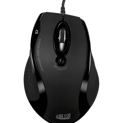 Adesso® iMouse G2 USB Ergonomic Optical Mouse, Black