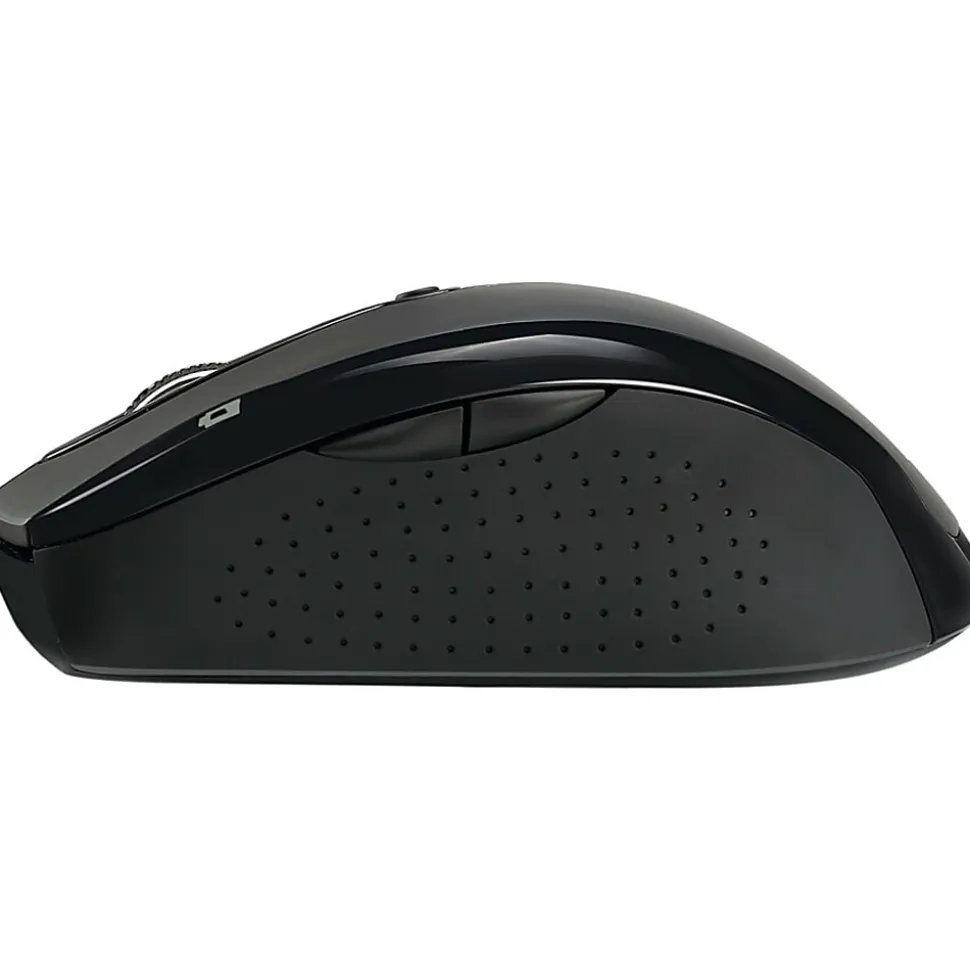 Adesso iMouse M20B - Wireless Ergonomic Optical Mouse - Optical - Wireless - 30 ft - Radio Frequency - IMOUSEM20B
