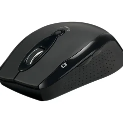 Adesso iMouse M20B - Wireless Ergonomic Optical Mouse - Optical - Wireless - 30 ft - Radio Frequency - IMOUSEM20B
