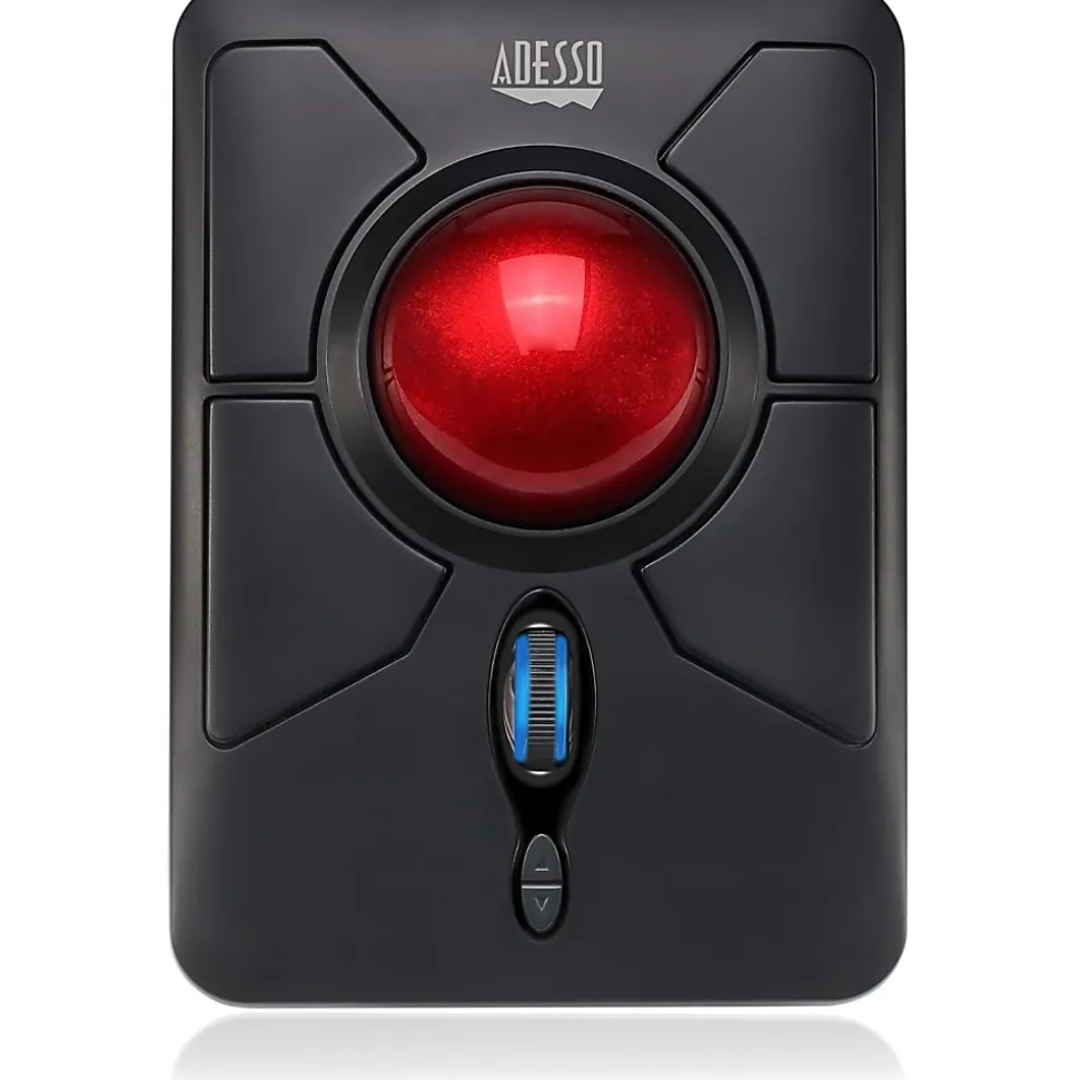 Adesso® iMouse T50 Wireless Programmable Ergonomic Trackball Mouse