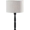 Adesso Nigel 29"H Table Lamp, Linen/Black