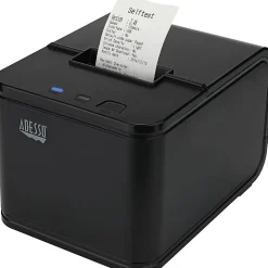 Adesso® NuPrint 210 Monochrome (Black And White) Direct Thermal Receipt Printer