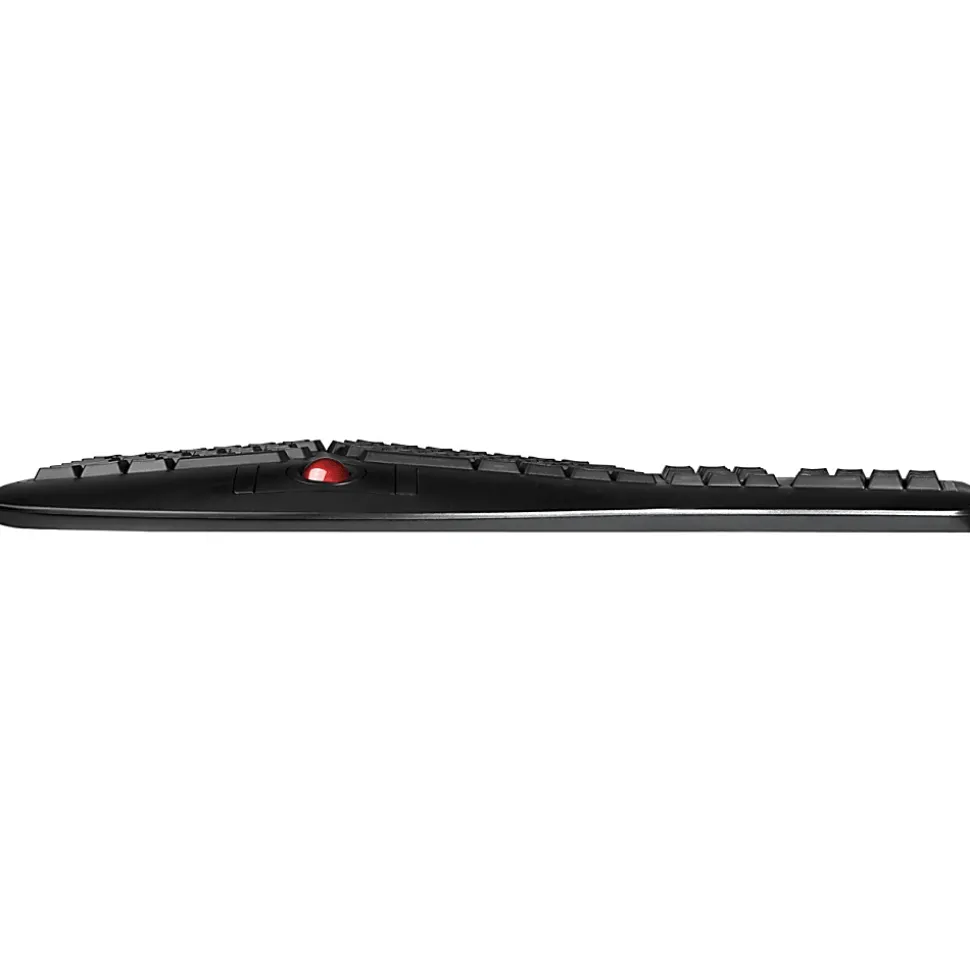 Adesso Tru-Form 3500 2.4GHz Wireless Ergonomic Trackball Keyboard